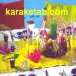 هنر تزئین میز