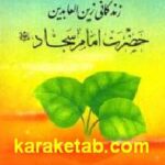 زندگانی زین العابدین (ع)