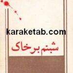 شبنم بر خاک