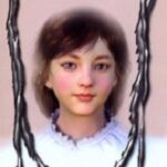 دختری با ریسمان نقره ای