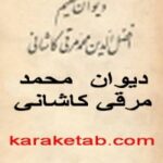 دیوان محمد مرقی کاشانی