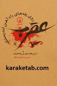 عقرب روی پله های راه آهن اندیمشک
